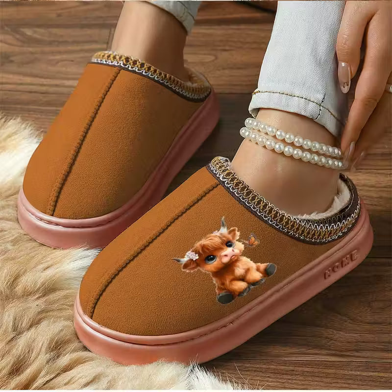 Highland Cow Casual Shoes