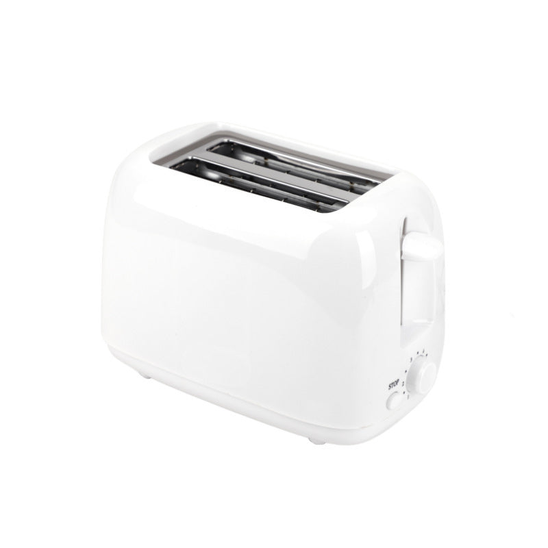 Plastic 2 Slice Toaster White