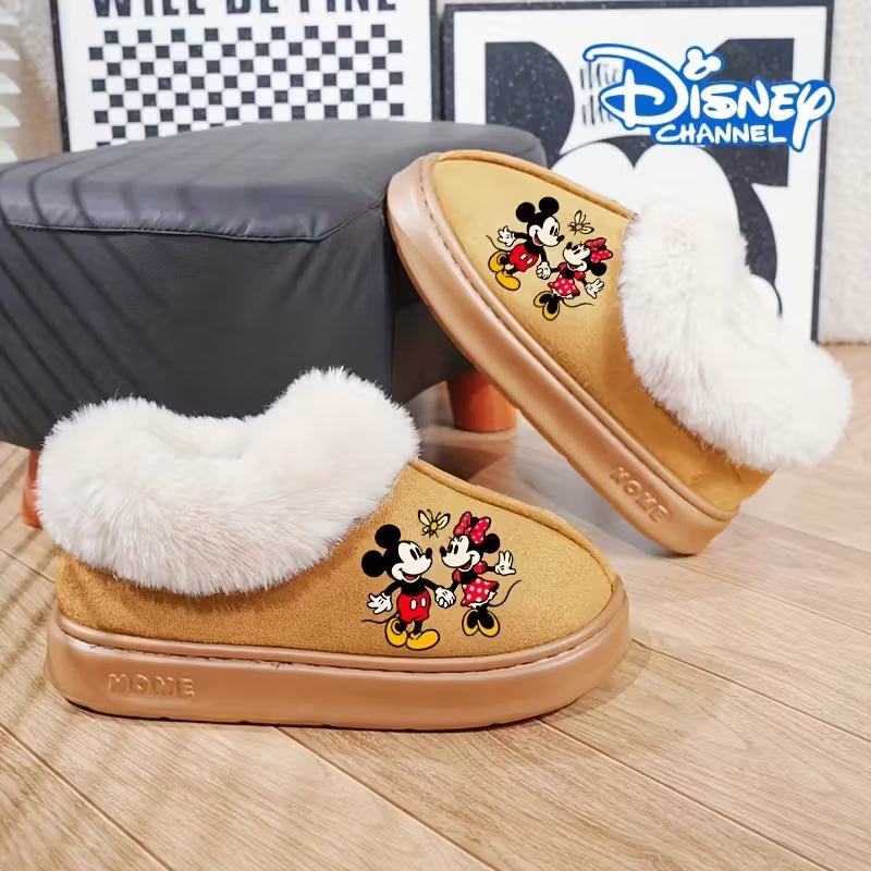 Mickey & Minnie Mouse Slippers