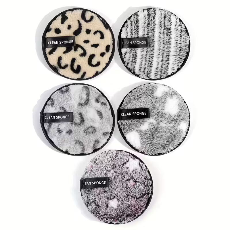 5 PK Large Reusable Face Cleansing Pads