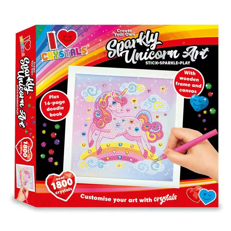 Create Your Own Sparkly Unicorn Art