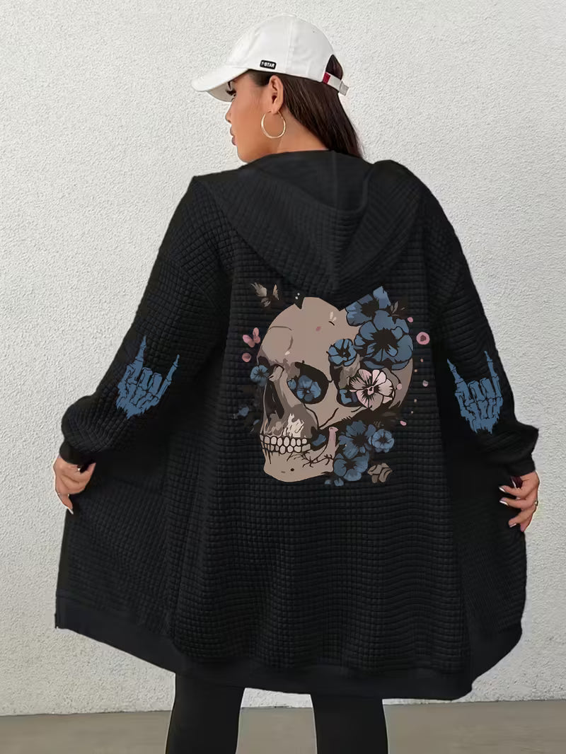 Plus Size Women'S Loose Hoodie