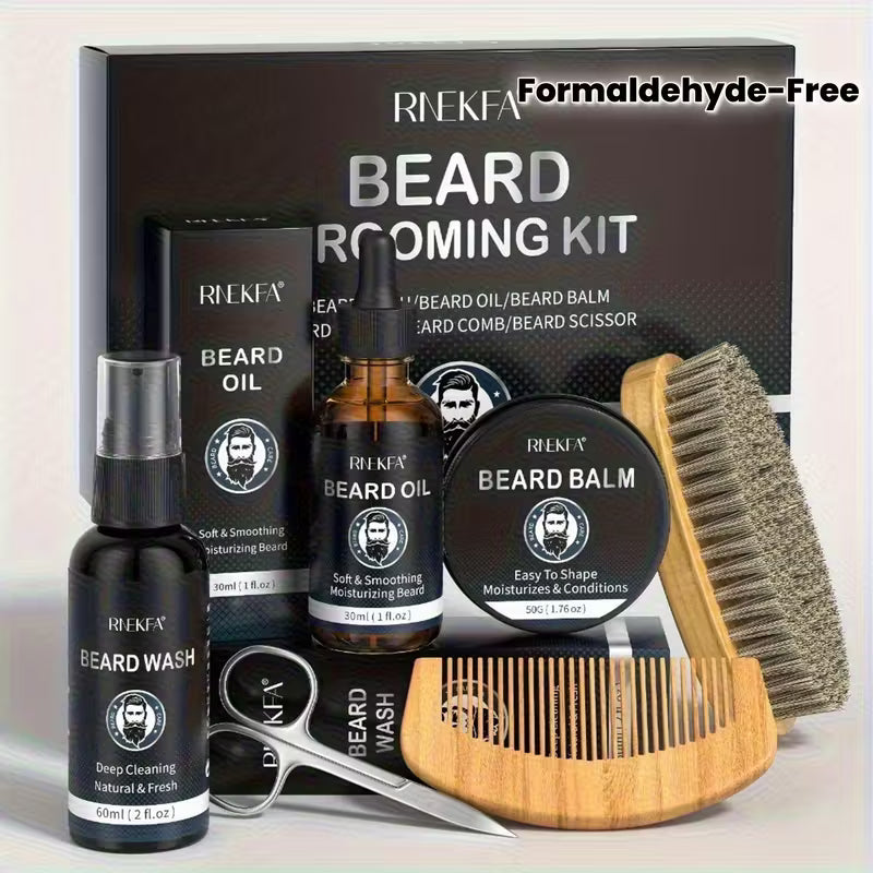 Mens Beard Grooming Set
