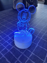 Load image into Gallery viewer, Colour Changing Mickey Lamp