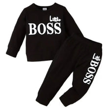 Load image into Gallery viewer, Little Boss Top and Pants Set