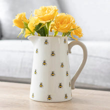 Load image into Gallery viewer, Bee Ceramic Flower Jug
