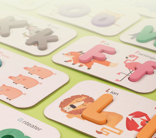 Kids Educational Alphabet and Number flash cards