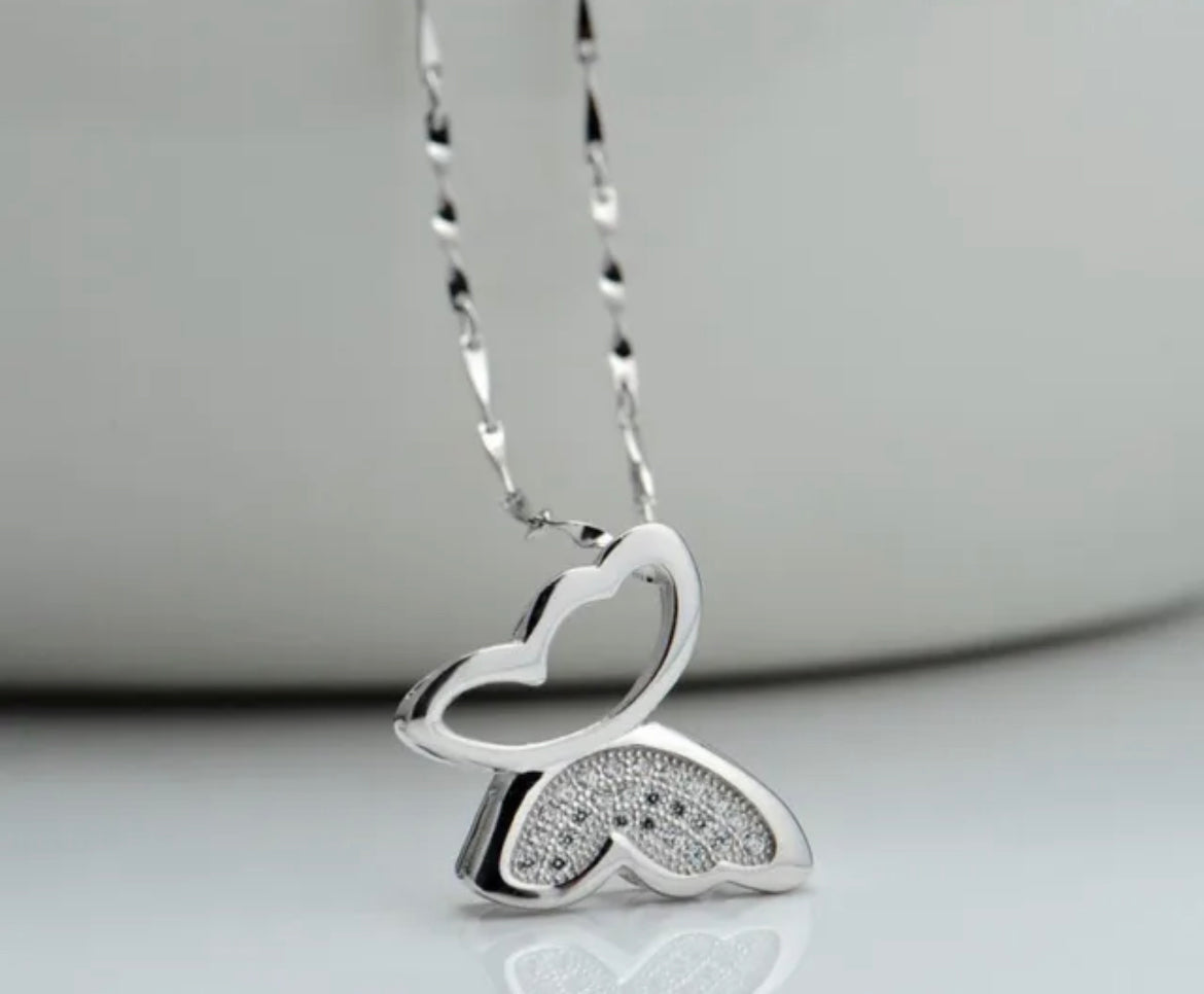 Butterfly Pendant Chain Necklace