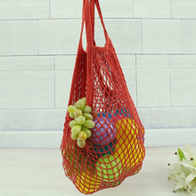 Load image into Gallery viewer, Reusable Mesh Net Turtle Shopping Bag