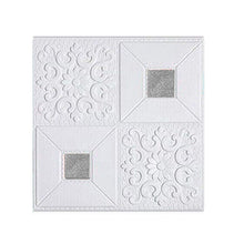 Load image into Gallery viewer, 10pcs 3D Tile Brick Wall Sticker Waterproof Foam Panel Self-adhesive Wallpaper