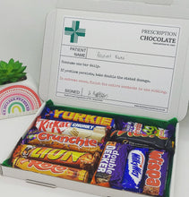 Load image into Gallery viewer, Chocolate Prescription  Letterbox gift 🎁