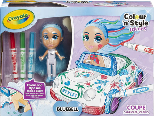 Crayola Colour N Style Friends Bluebell Coupe Playset