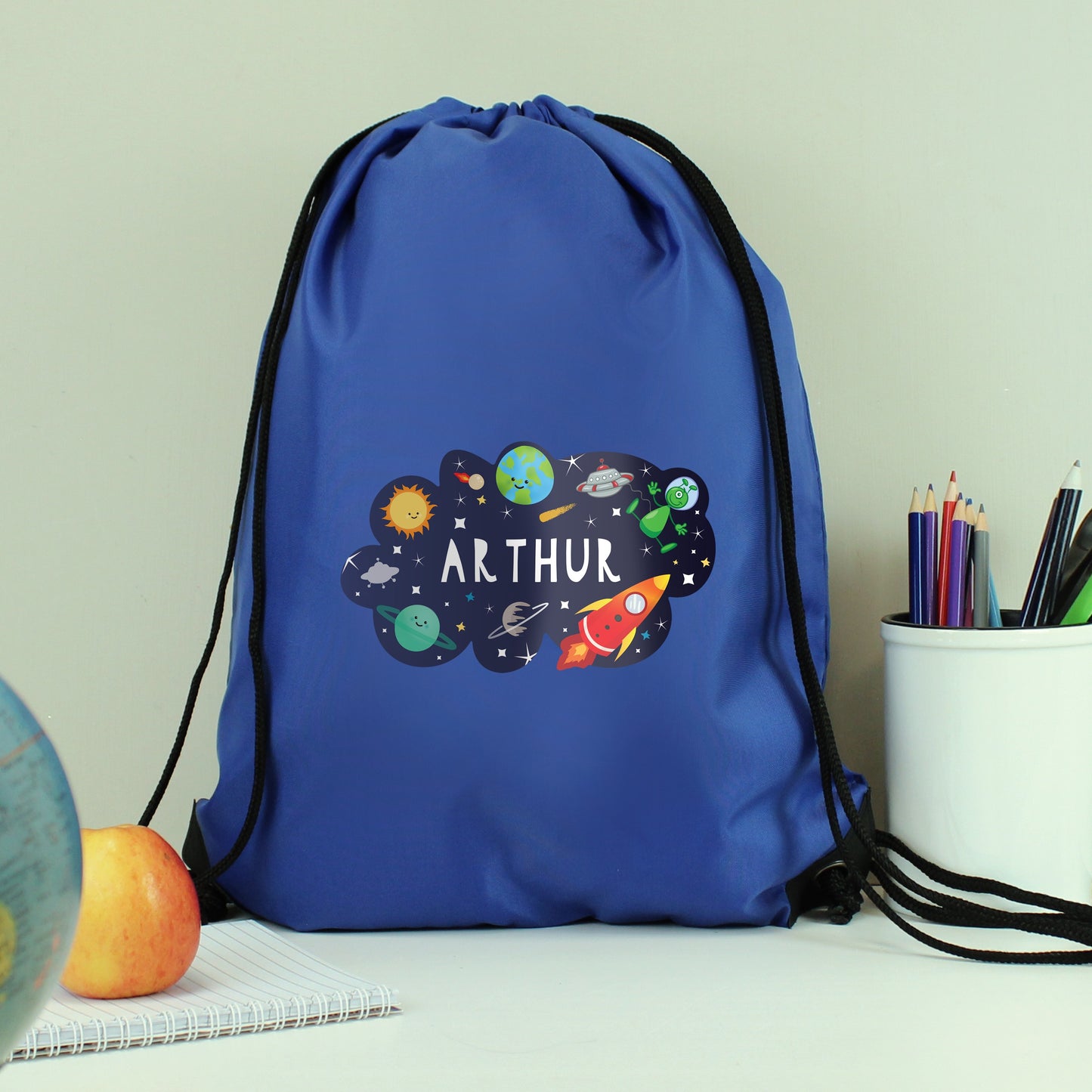 Personalised Space Swim Bag