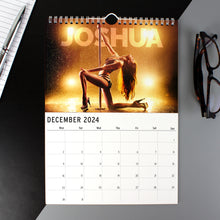 Load image into Gallery viewer, Personalised A4 Hot Chicks Calendar