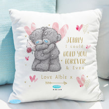 Load image into Gallery viewer, Personalised Me To You Hold You Forever Cushion