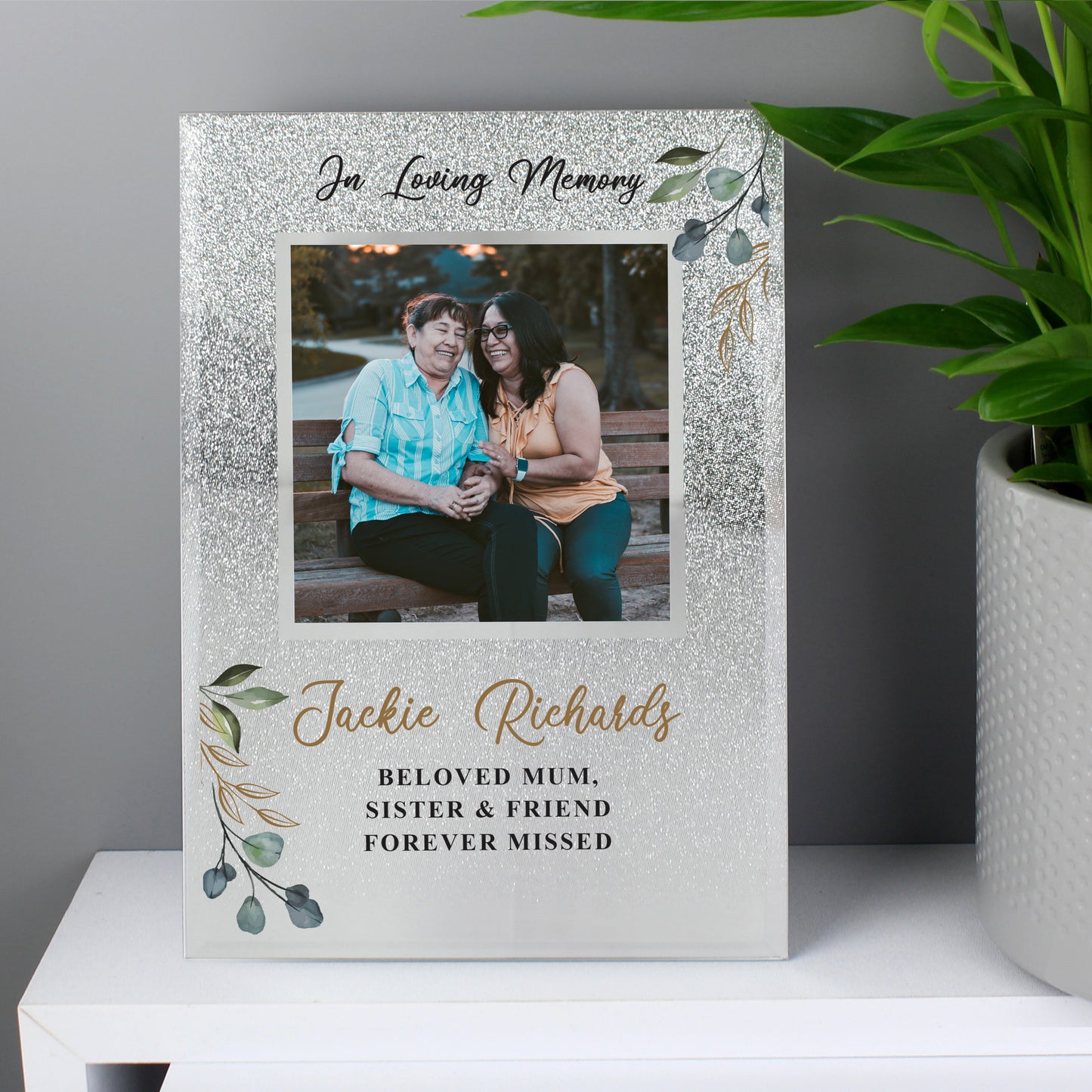 Personalised In Memory Of 4x4 Photo Frame