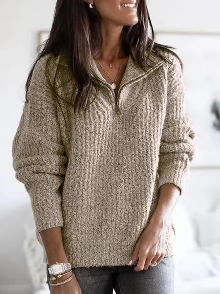 Womans Sweater with Zip