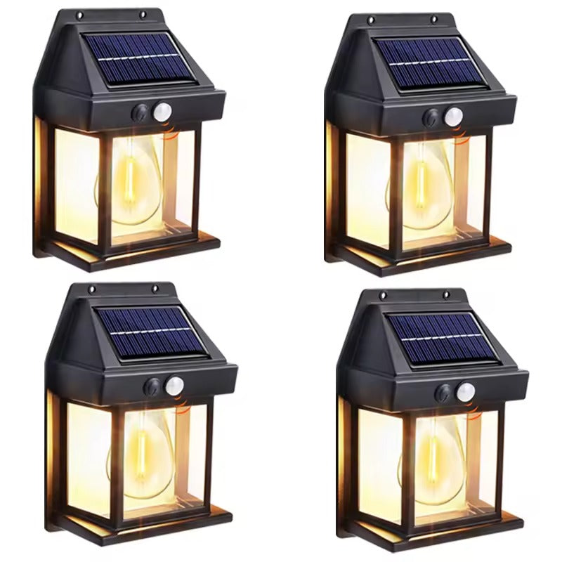 Solar Powered Waterproof outside Wall Light
