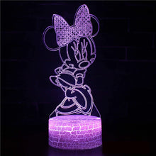 Load image into Gallery viewer, Colour Changing Minnie Lamp