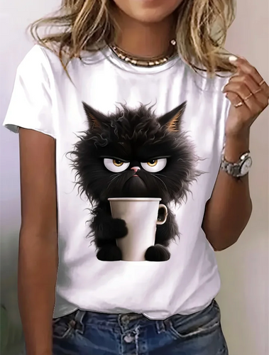 Moody Cat Tshirt