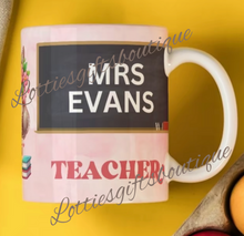 Load image into Gallery viewer, Personalised Teachers Mug