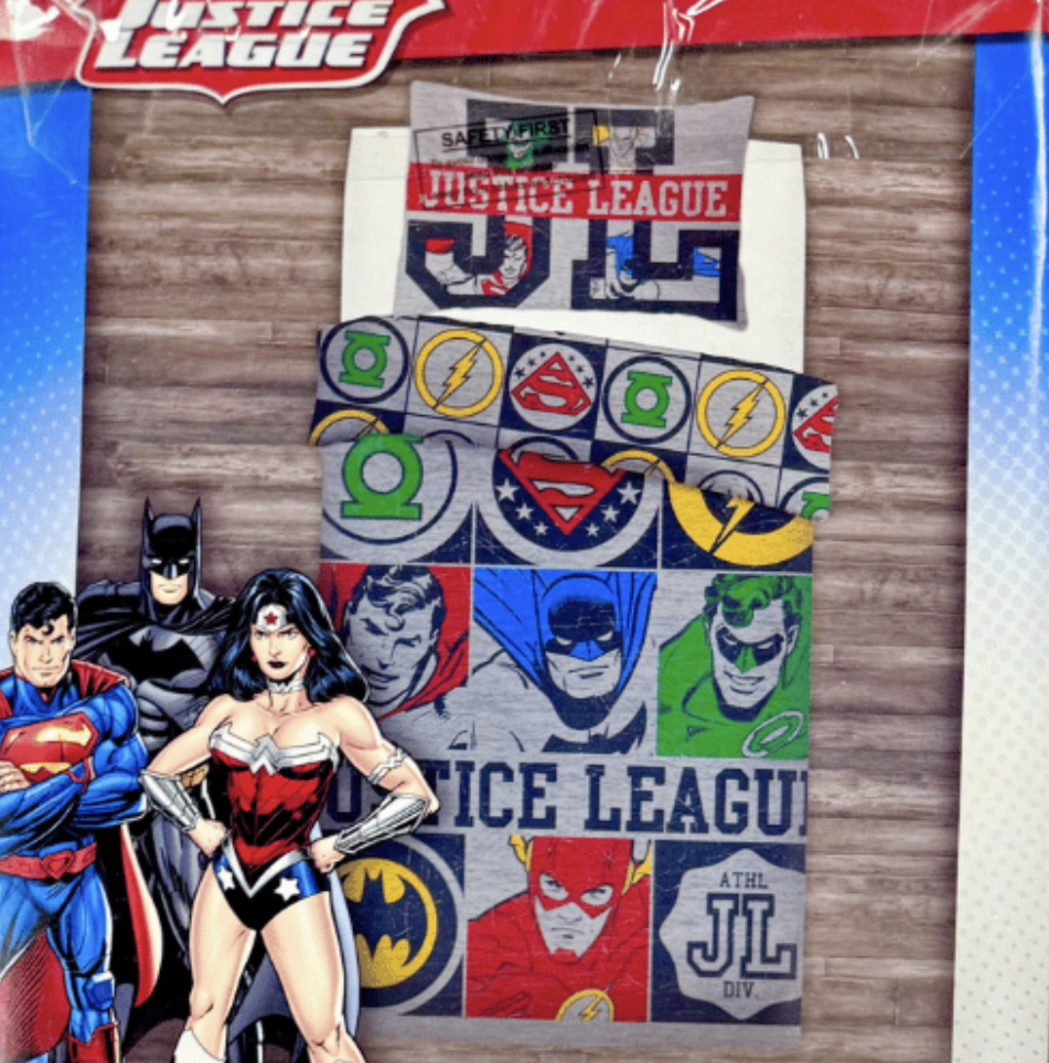 Justice League Single Duvet Set