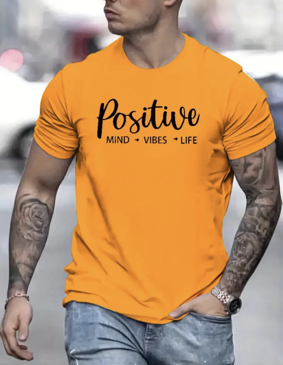 Mens Positive Slogan Tshirt