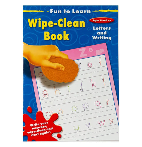 3 x Fun To Learn Wipe Clean Books