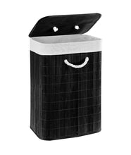 Load image into Gallery viewer, Bamboo Laundry Basket with Lid