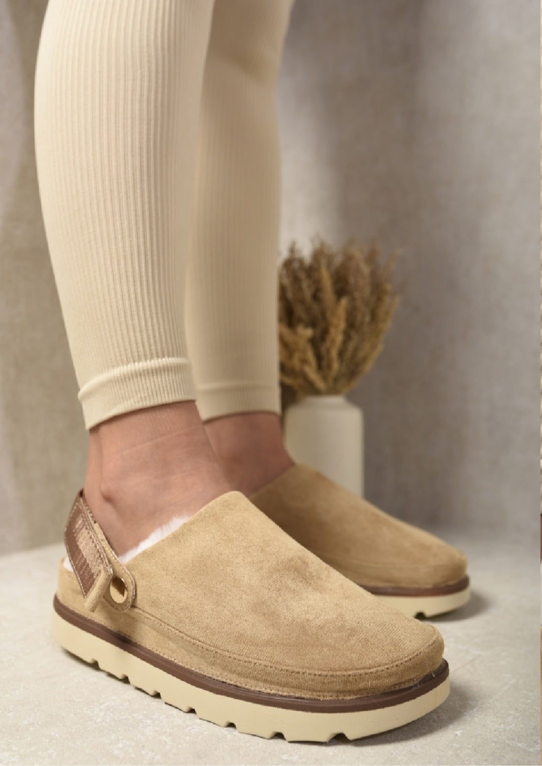 Ladies Slip On Back Strap Shoes