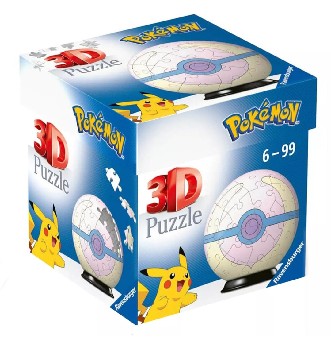 54 Piece Ravensburger Pokemon Heal 3D Puzzle
