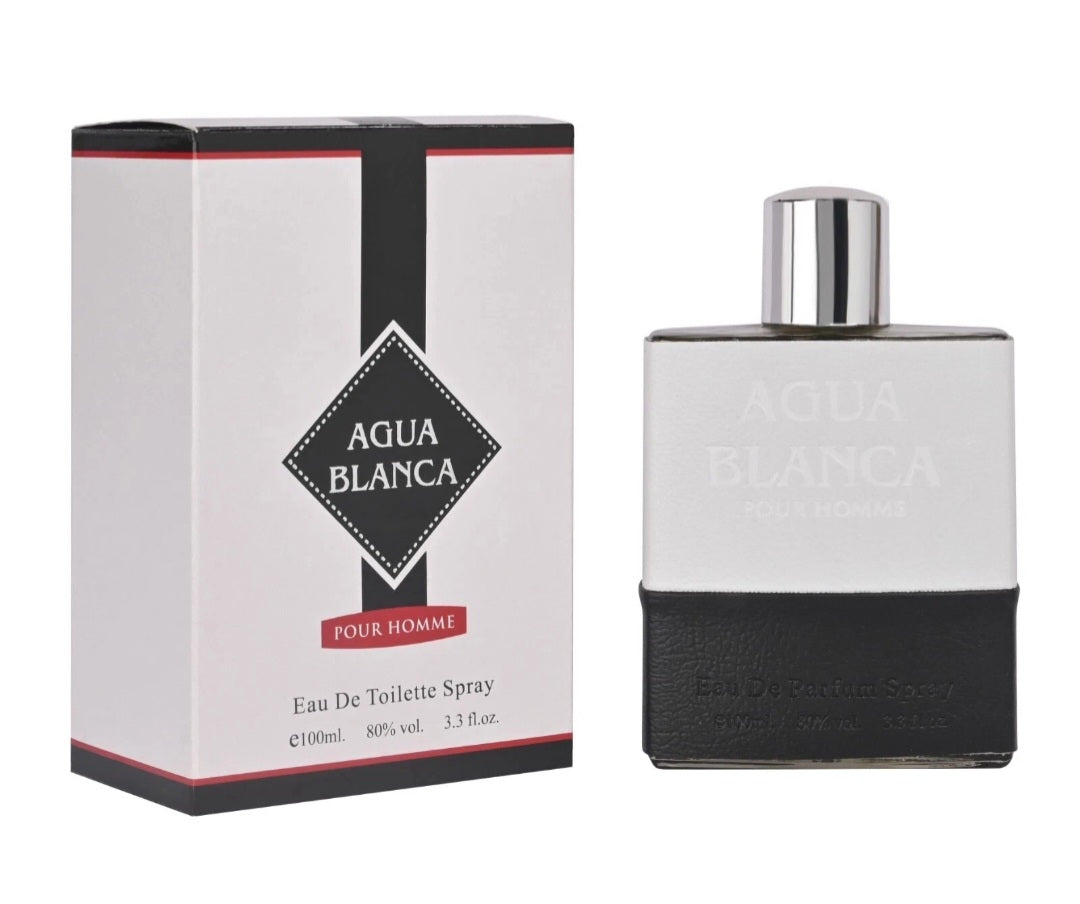 100 ML AGUA BLANCA Men’s Perfume EDT Spray