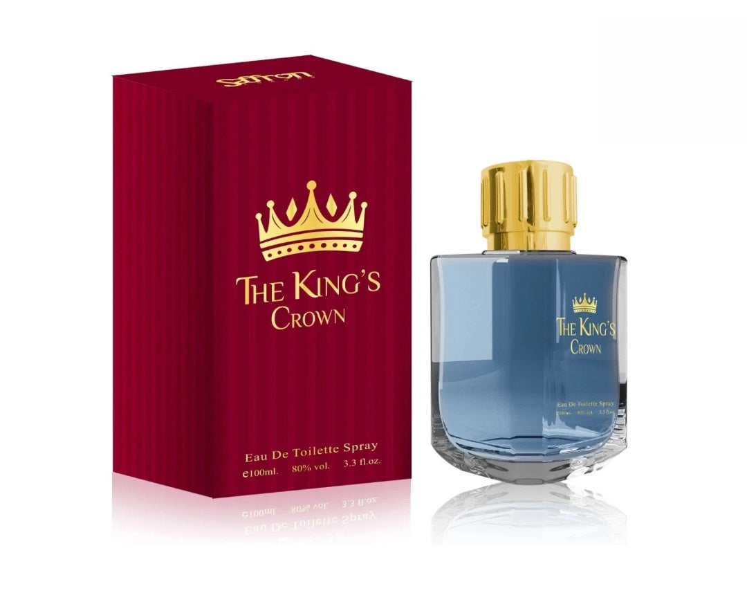 100 ML The King’s Crown Men’s Perfume EDT Spray