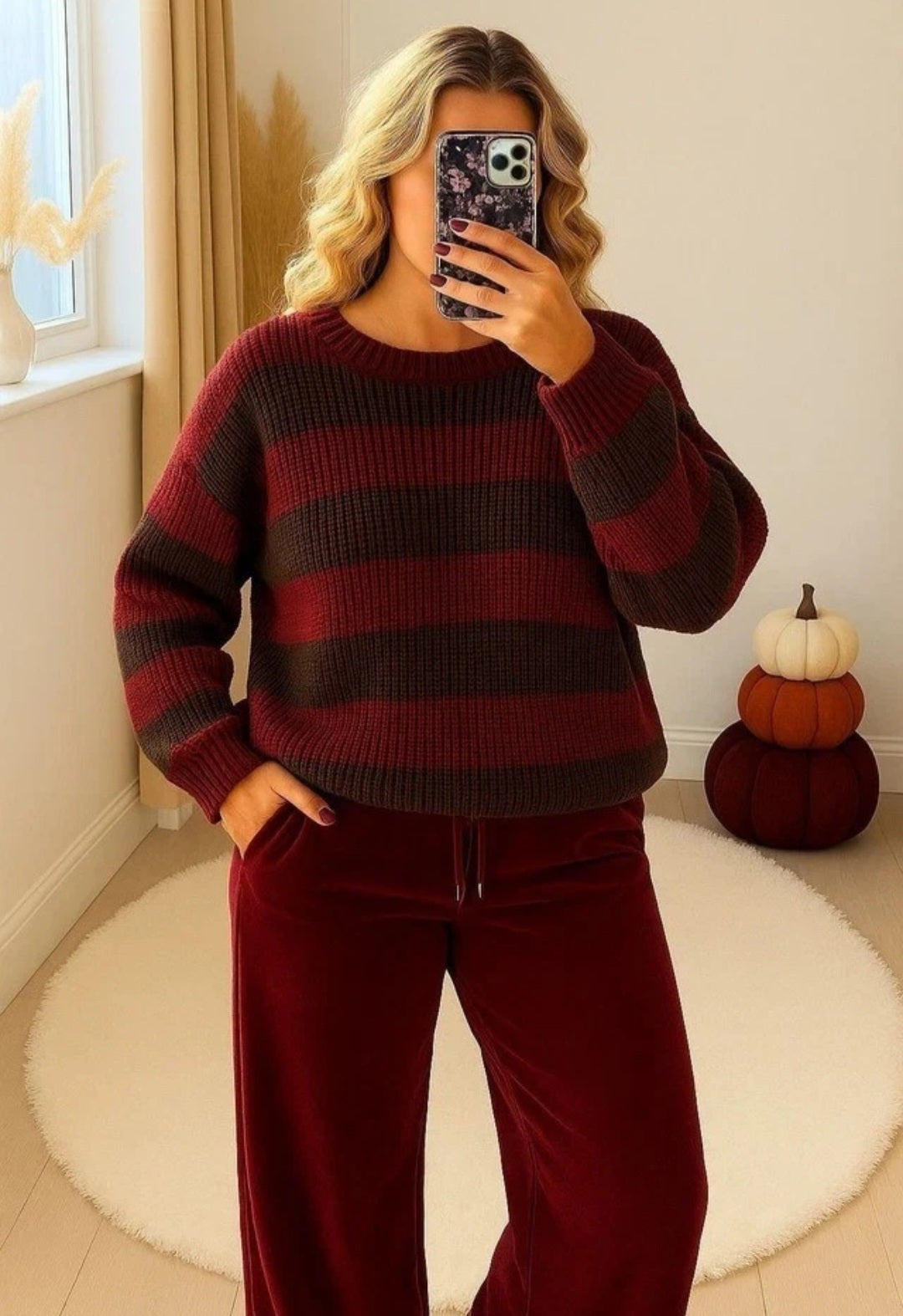 Women Chunky Knitted Jumper