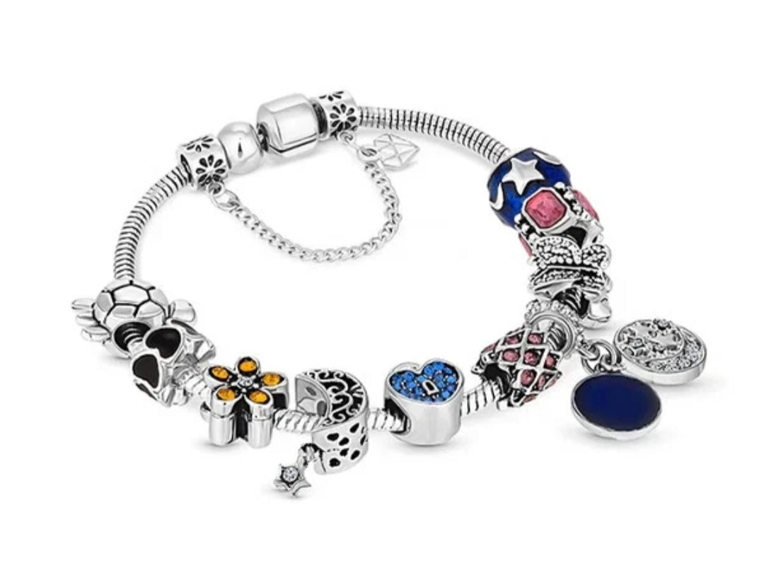 Fiesta Diamond Style Ava Charm Bracelet