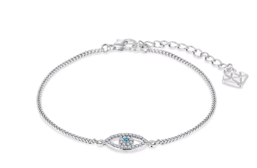 Diamond Style Evil Eye Bracelet