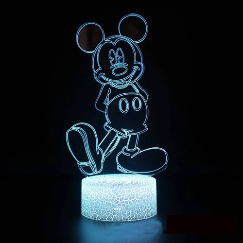 Colour Changing Mickey Lamp