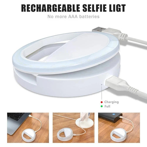 USB Charge Led Selfie Ring Light