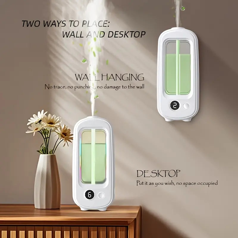 Smart Perfume Diffuser with 5 Bottles of essential oils