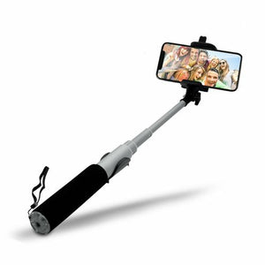 Selfie Stick with Video Function - Silver