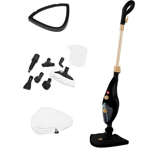 10 in 1 1500W Hot Steam Mop Cleaner and Hand Steamer - Copper