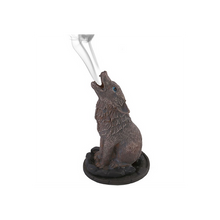 Load image into Gallery viewer, Wolf Incense Cone Holder by Lisa Parker