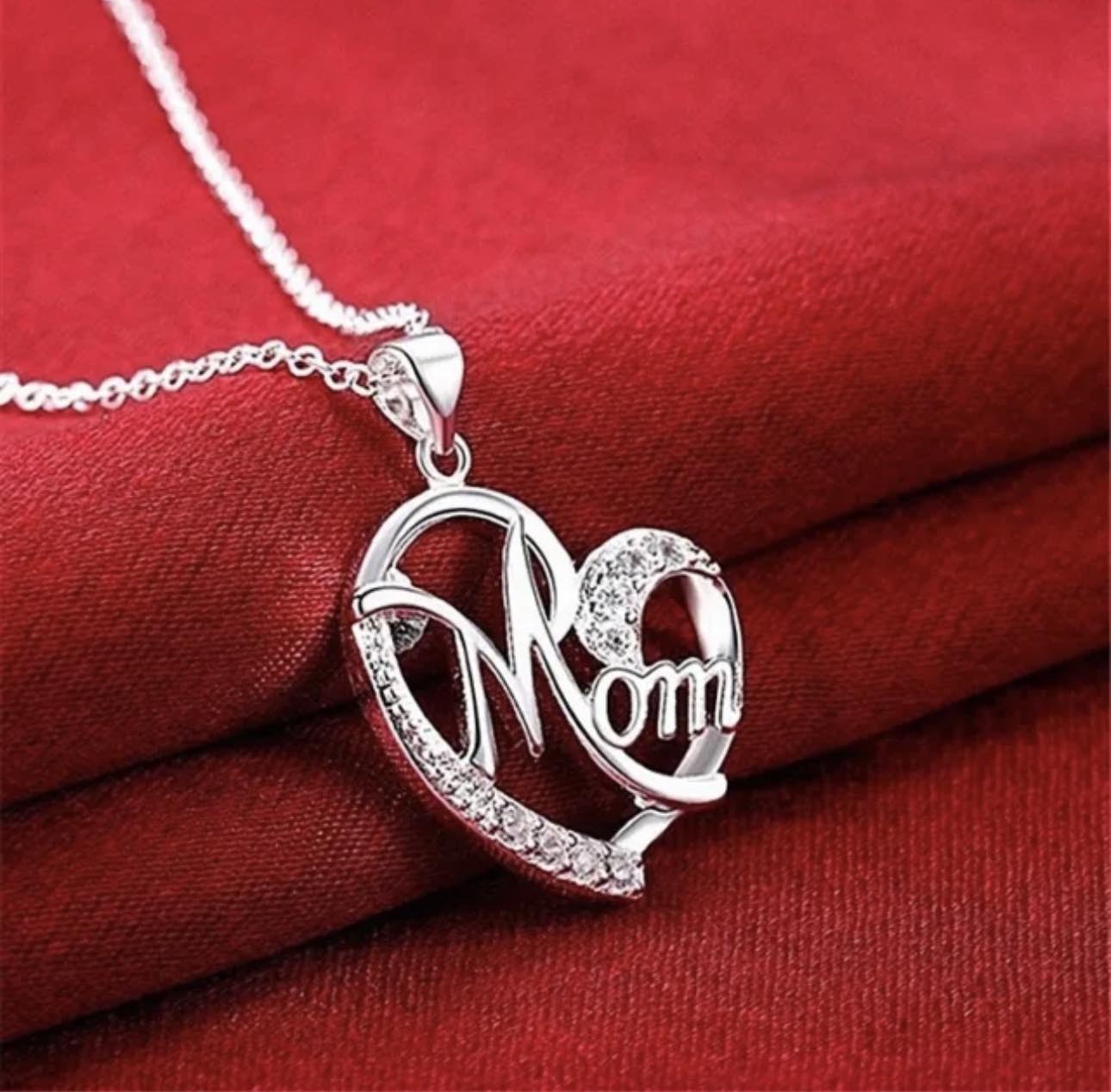 Mom Heart Pendant