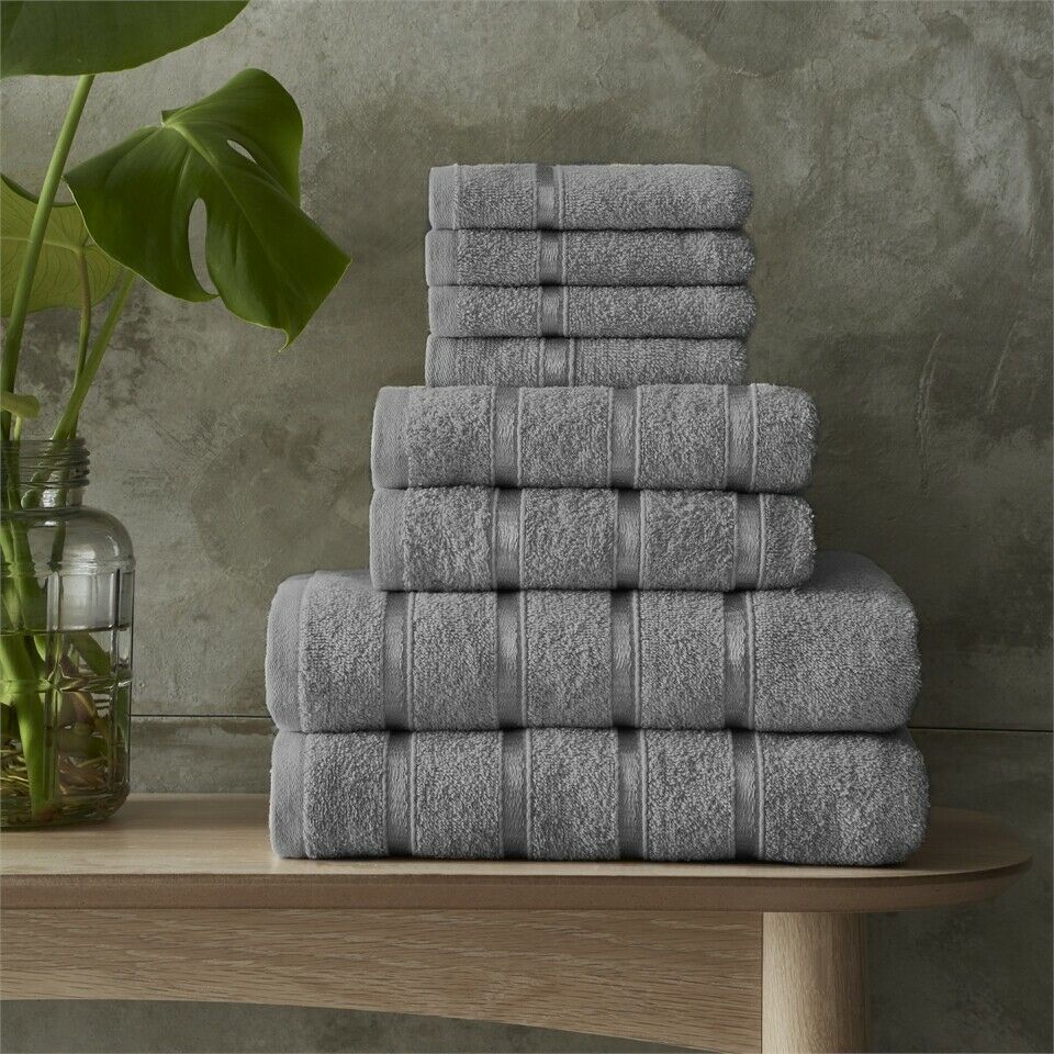 8Pc Luxury Egyptian Cotton Towel Bale Lotties Gifts Boutique