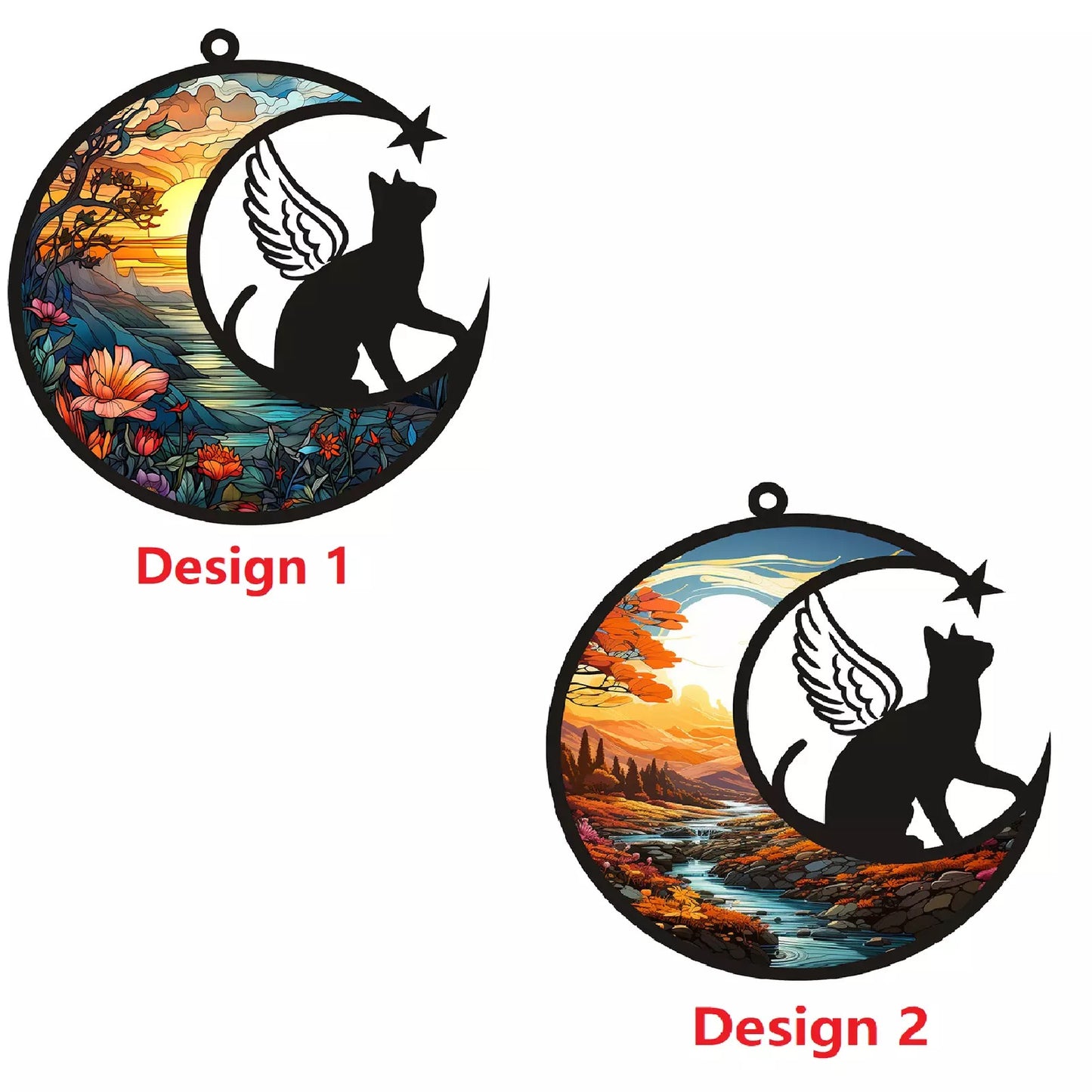 Personalised Dog Cat Memorial Suncatcher