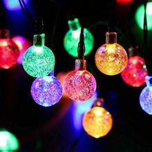 Load image into Gallery viewer, 30 LED Solar Powered Garden String Ball Lights