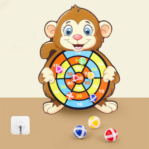 Children's Cartoon Animal Dart Board Toy