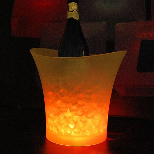 5L LED Colour Changing Ice Bucket Drinks Cooler