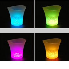 Load image into Gallery viewer, 5L LED Colour Changing Ice Bucket Drinks Cooler