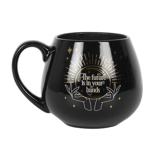 Black Fortune Teller Colour Changing Mug - The Future is In Your Hands